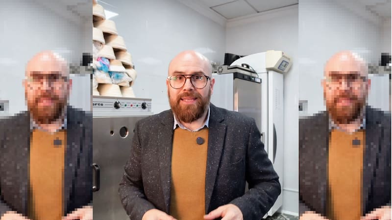 Luis Cuesta, exitoso dueño de una panadería. (Fuente: YouTube)