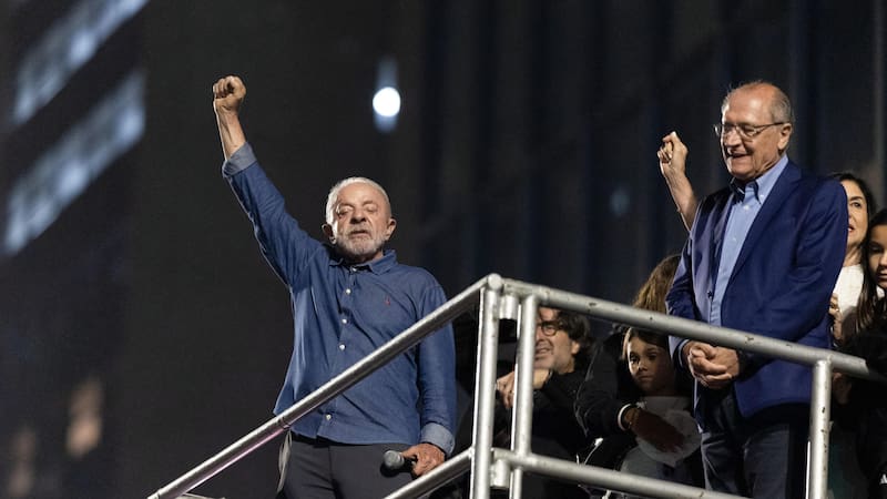 Lula da Silva en Sao Pablo.