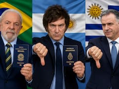 Oficial | Brasil, Argentina y Uruguay prohibirán el ingreso y la salida del país a quienes posterguen este trámite con su pasaporte
