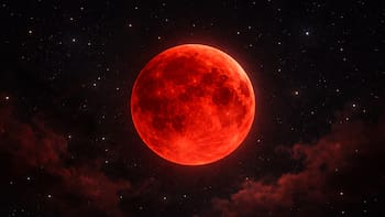 Llega un eclipse lunar total histórico: la Luna se teñirá de rojo sangre y no se repetirá en más de 600 años