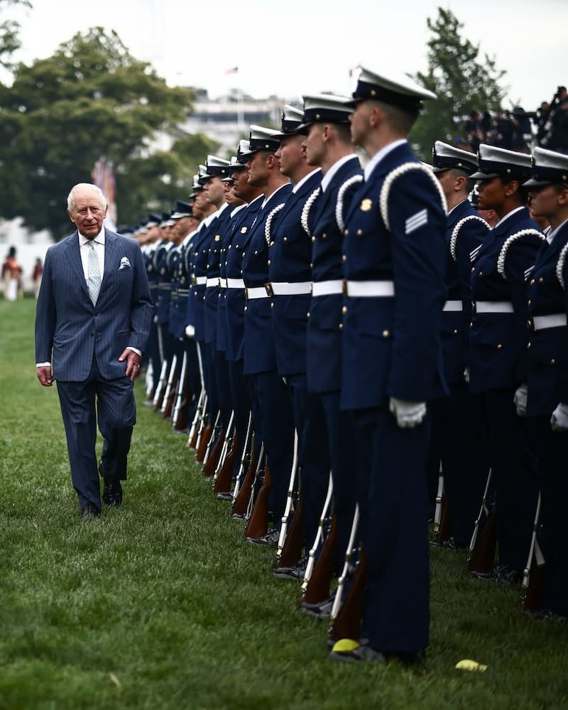El homenaje de la Corona británica en EE.UU. a las víctimas del S-11.