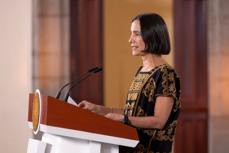La secretaria de Energía, Luz Elena González, anunció que la generación de energía nueva se concentrará en energías renovables.