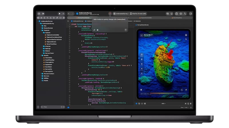 La MacBook Pro de 14 pulgadas con procesador Apple M6.