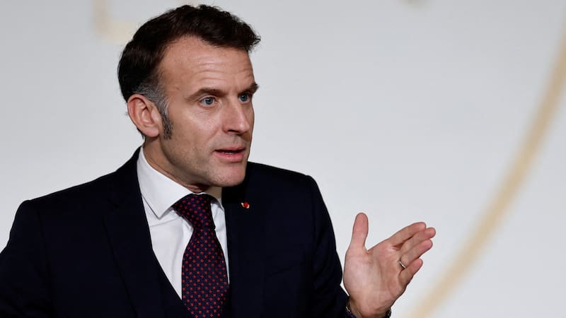 President Emmanuel Macron hosts reception for recipients of 'Prepa Talents'