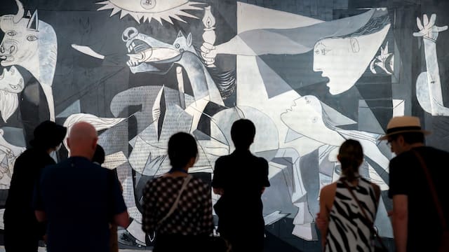 País Vasco reclama el Guernica, pero el Reina Sofía se niega “rotundamente”: el cuadro tiene grietas y no puede moverse