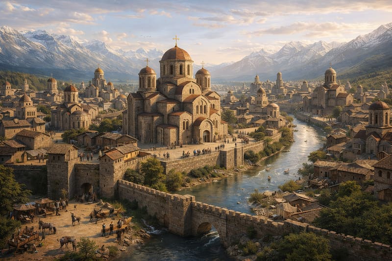 La ciudad perdida de Magas en el Reino de Alania era un enigma de la historia europea (Fuente: archivo).