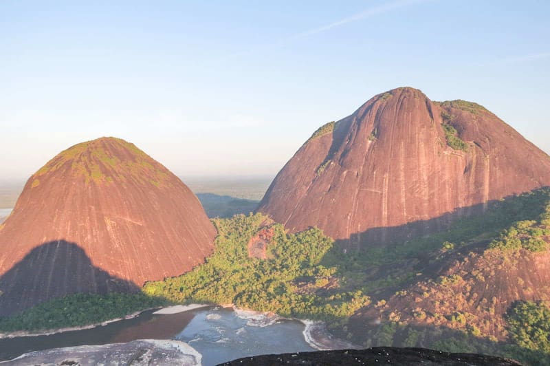 Esta zona se encuentra en los llanos del Orinoco.