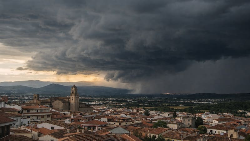 Llega un diluvio histórico con más de 72 horas de tormentas fuertes, lluvias intensas y vientos inestables.