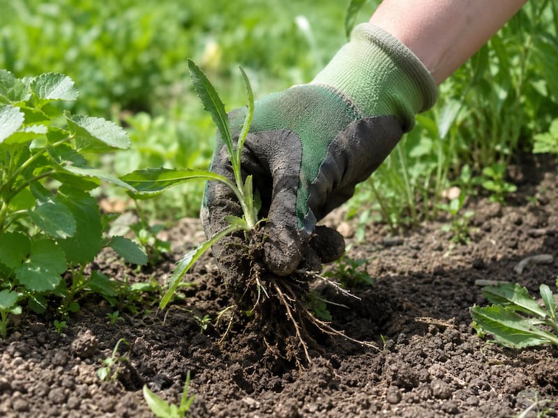 Los jardineros recomiendan el vinagre blanco como un herbicida casero para eliminar las plantas no deseadas