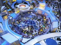 Construyen el shopping más grande del mundo: una megaestructura futurista con ocho millones de metros cuadrados