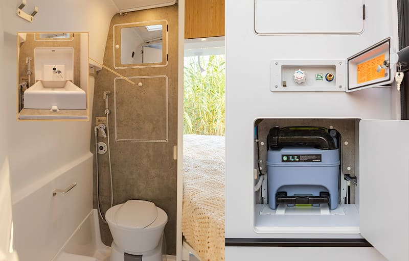 Esta novedosa furgoneta camper compite por ser una de las mejores: la van 4x4 cuenta con baño, cocina y 4 camas.