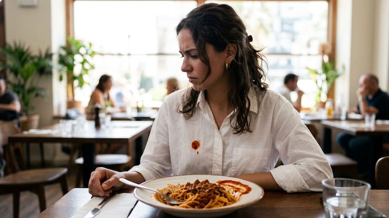 Ni vinagre ni bicarbonato: cómo eliminar la mancha de salsa o grasa en la ropa, según expertos