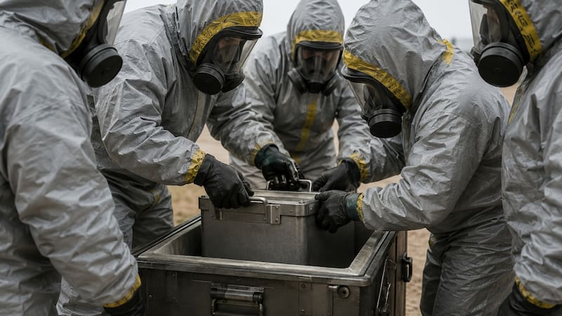 Sorpresa radioactiva: hallaron un bloque de uranio en una planta de reciclaje y varios empleados fueron aislados.