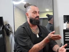 Manuel, peluquero español: “Un barbero contratado en España cobra 1200 euros al mes, pero se gana más si alquilas un sillón”