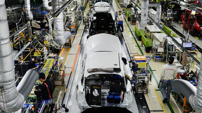 La fabricación de quipos de transporte representa 25% del valor total de la manufactura nacional.