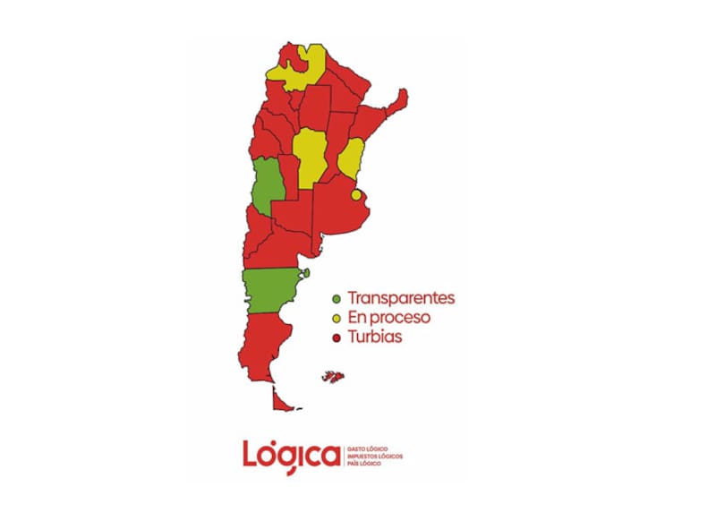 Mapa de "Transparencia Fiscal"