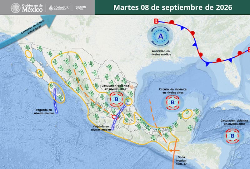 Se aproxima el diluvio del año: se esperan 48 horas de tormentas, granizo y lluvias intensas con ráfagas de viento