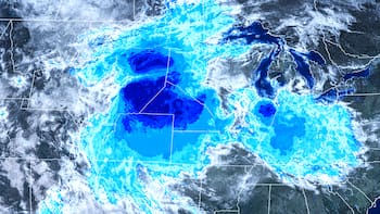 Se avecina el diluvio torrencial del siglo: fuertes lluvias, tormentas severas y ráfagas de casi 140 km/h todo el fin de semana