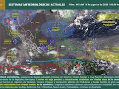 Se viene el diluvio del siglo: 48 horas de tormentas con granizo y fuertes lluvias con ráfagas de viento
