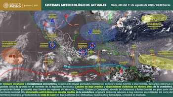 Se viene el diluvio del siglo: 48 horas de tormentas con granizo y fuertes lluvias con ráfagas de viento
