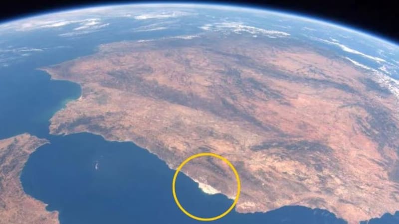 Mar de Plástico de Almería, España.