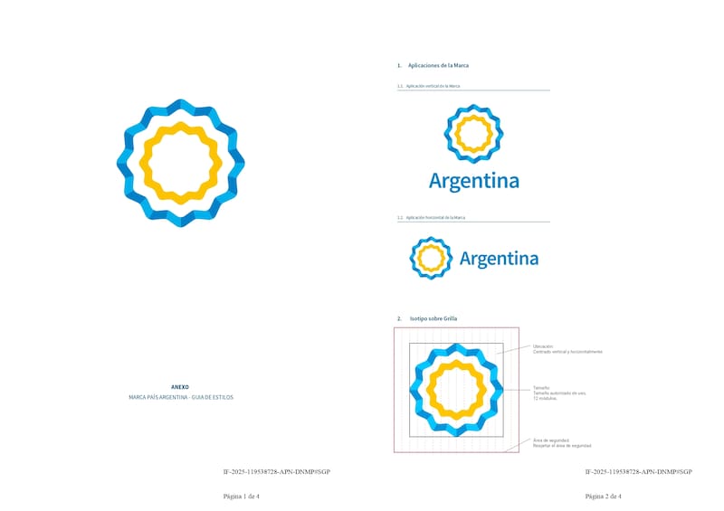 El Gobierno decidió cambiar el logo de la marca país.