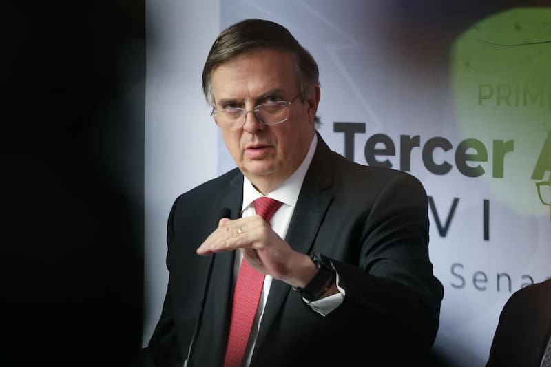 Marcelo Ebrard, titular de la Secretaría de Economía.