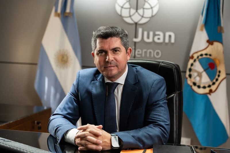 Marcelo Orrego, gobernador de San Juan, expresó su pesar en redes sociales