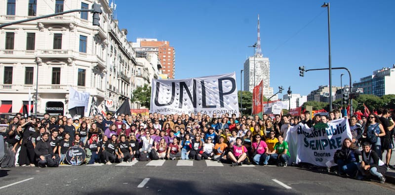 La Asociación de Docentes de la Universidad de La Plata (Adulp) y la Asociación de Trabajadores de la Universidad de La Plata (Atulp) que representan al personal no docente, convocaron a un paro de 24 horas para este jueves 15 de octubre. (Foto: UNLP)