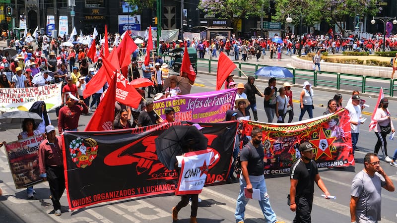 Paro docente convocado por CNTE en México