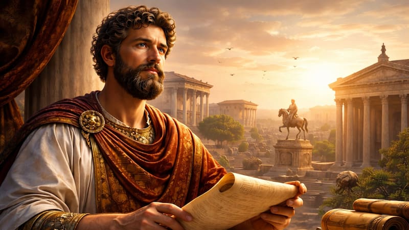 Marco Aurelio, filósofo: “Cuando te levantes por la mañana, piensa en el privilegio de vivir: respirar, pensar, disfrutar, amar”