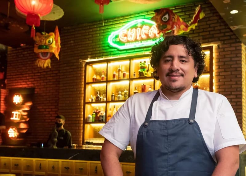 Marco Espinoza, chef de comida chifa.