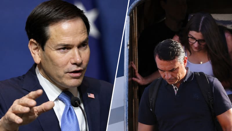 Marco Rubio habló sobre Flávio Bolsonaro.