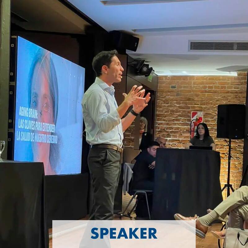 Marcos Apud promueve hábitos vinculados al biohacking y la longevidad saludable.