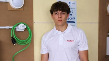 Marcos López, premiado como el mejor electricista del país con 18 años: “Tener una carrera universitaria ya no te asegura nada”