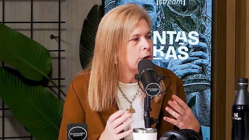El fuerte pronóstico de María Castiglioni sobre lo que pasará con el dólar el año que viene. Foto: captura de El Cronista.