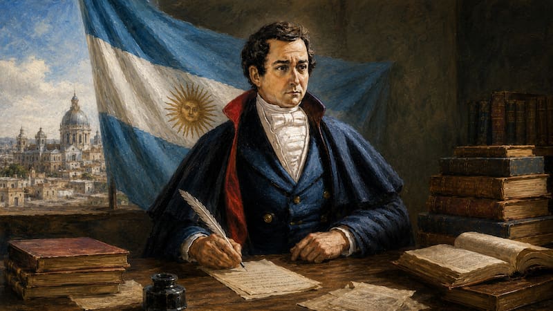 Mariano Moreno (imagen ilustrativa El Cronista)