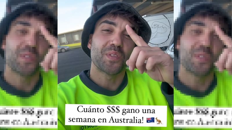 Mario, el español que emigró a Australia para trabajar en el campo. (Fuente: archivo)