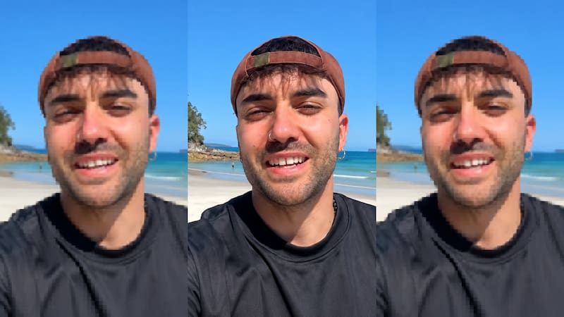 Mario, español en Australia: “En cuatro horas de trabajo cubro el alquiler de todo un mes” (foto: TikTok + ChatGPT)