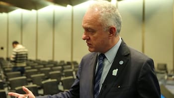 El ministro de Relaciones Exteriores, Mario Lubetkin se reunió con su par argentino.