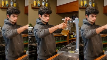 Mario, español de 22 años dueño de un bar en un pueblo de 100 habitantes: “El éxito es no tener que irme de mi pueblo”
