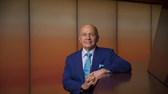 Murió Mark Mobius, líder por 30 años del fondo Templeton, conocedor del mercado argentino