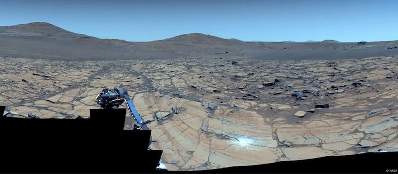 La panorámica nítida que tomó el rover Perseverance de Marte. Foto: archivo.