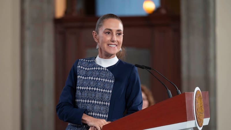 La presidenta Claudia Sheinbaum tuvo pláticas con Banxico para aumentar los créditos a las empresas. Foto: Saúl López Escorcia/Presidencia
