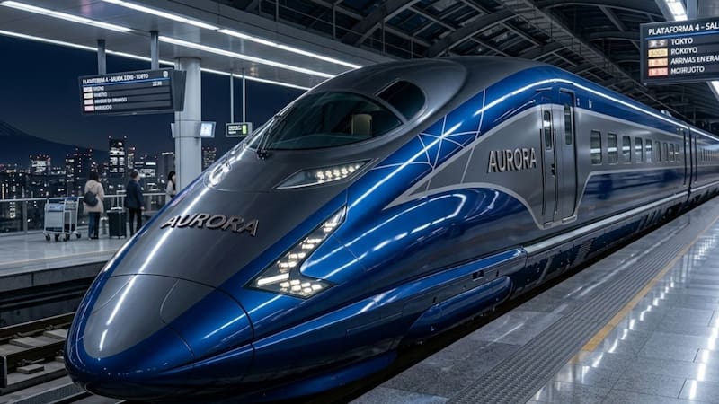 Más veloz que un avión | Pondrán en marcha un tren que alcanzará los 1000 km/h y podría llegar de Buenos Aires a Brasil en 60 minutos
Fuente: IA