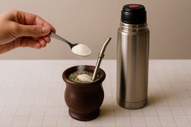Agregar gelatina sin sabor al mate es un truco fácil para sumar colágeno a la dieta de todos los días.