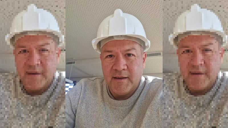 Matías, albañil argentino que emigró a España.