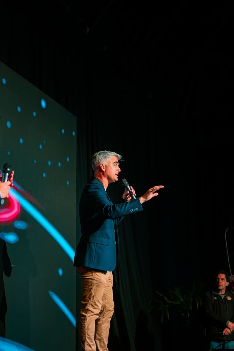 Matías Antico, organizador de la Expo Auto Chino