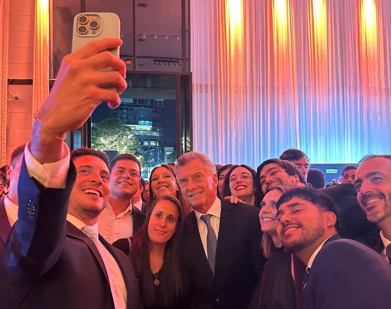 El expresidente Mauricio Macri