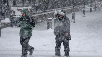 Máxima alerta meteorológica por caída de nieve en estas provincias: cambia el clima y llega el frío al país